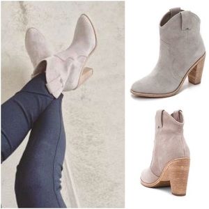 Joie ‘Monte’ Western Suede Bootie